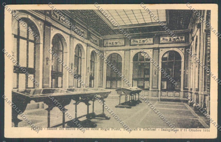 Pesaro Città Poste PIEGHINE cartolina ZT6198 – fronte