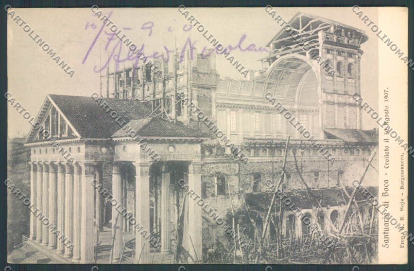 Novara Boca Santuario cartolina ZT6216 – fronte