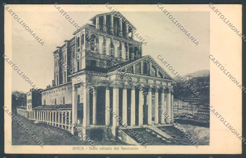 Novara Boca Santuario cartolina ZT6218 – fronte