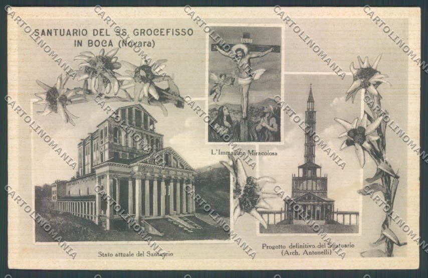 Novara Boca Santuario cartolina ZT6219 – fronte