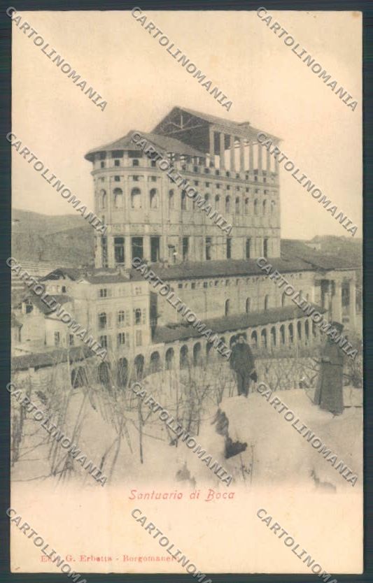 Novara Boca PIEGA Santuario cartolina ZT6221 – fronte