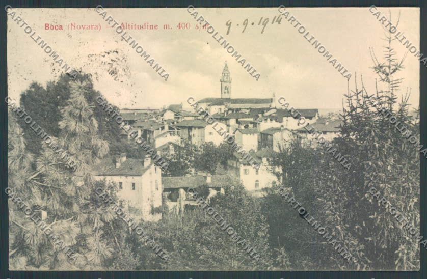 Novara Boca cartolina ZT6226 – fronte