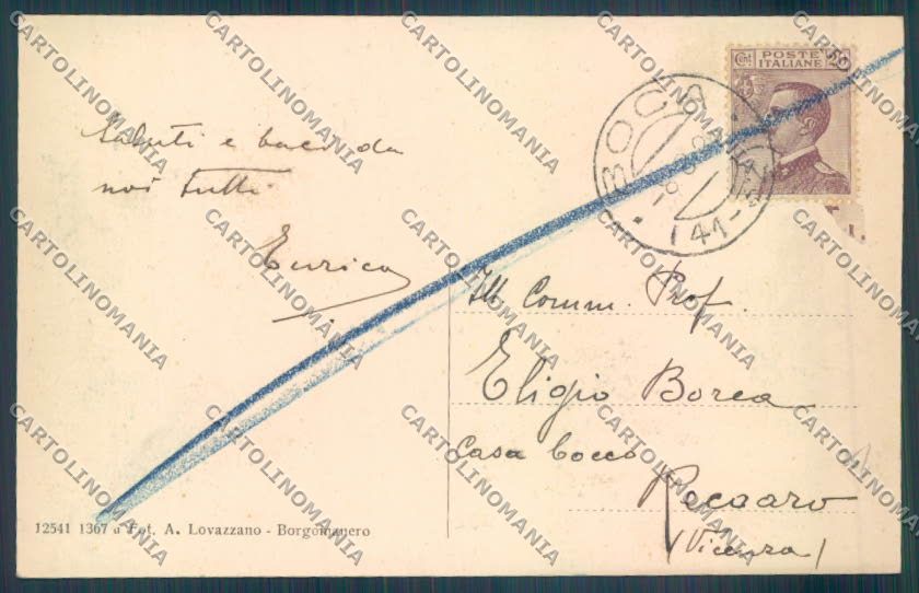 Novara Boca Santuario cartolina ZT6228 – retro