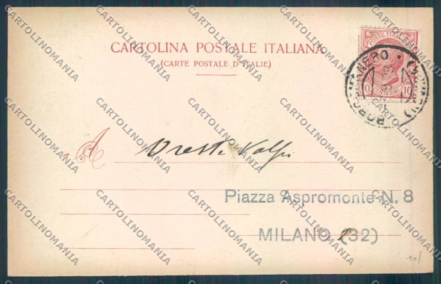 Novara Borgomanero cartolina ZT6235 – retro