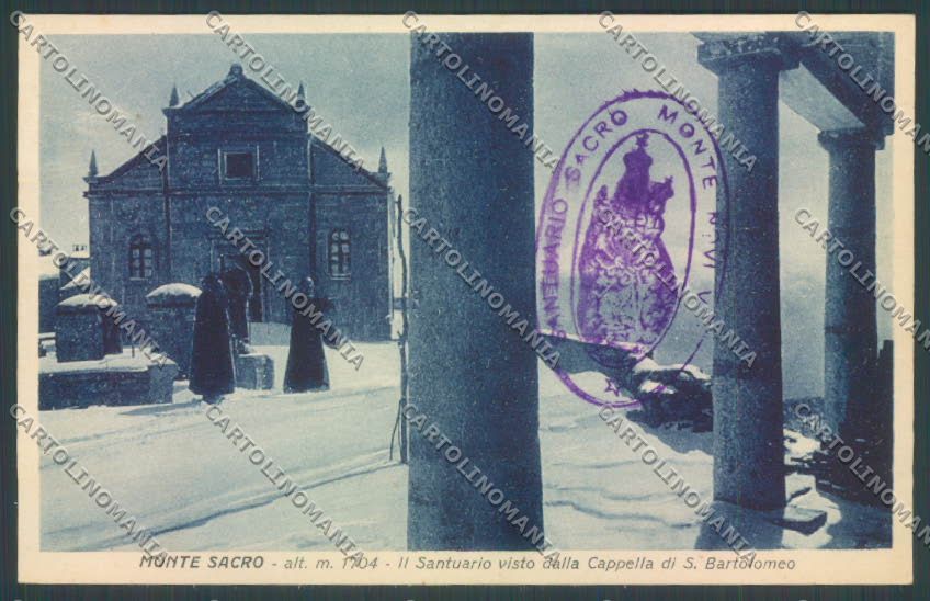 Novara Borgomanero Monte Sacro cartolina ZT6241 – fronte