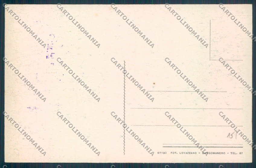 Novara Borgomanero Monte Sacro cartolina ZT6241 – retro