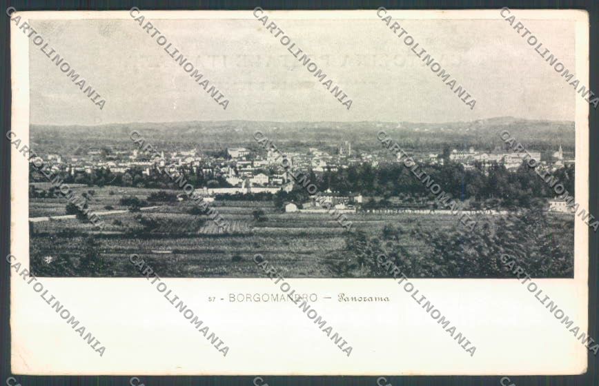 Novara Borgomanero PIEGHINA cartolina ZT6242 – fronte