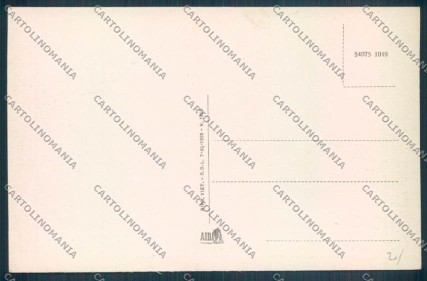 Novara Camerano Casa del Fascio cartolina ZT6254 – retro