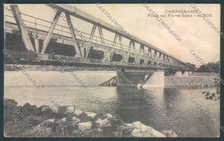 Novara Carpignano Sesia cartolina ZT6258 – fronte