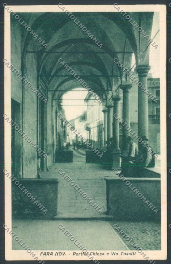 Novara Fara Novarese cartolina ZT6259 – fronte
