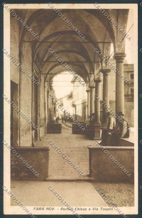 Novara Fara Novarese cartolina ZT6261 – fronte