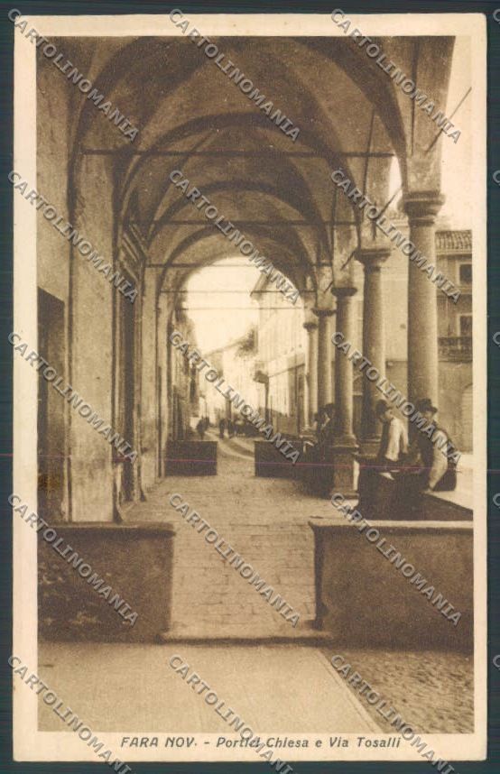 Novara Fara Novarese cartolina ZT6262 – fronte
