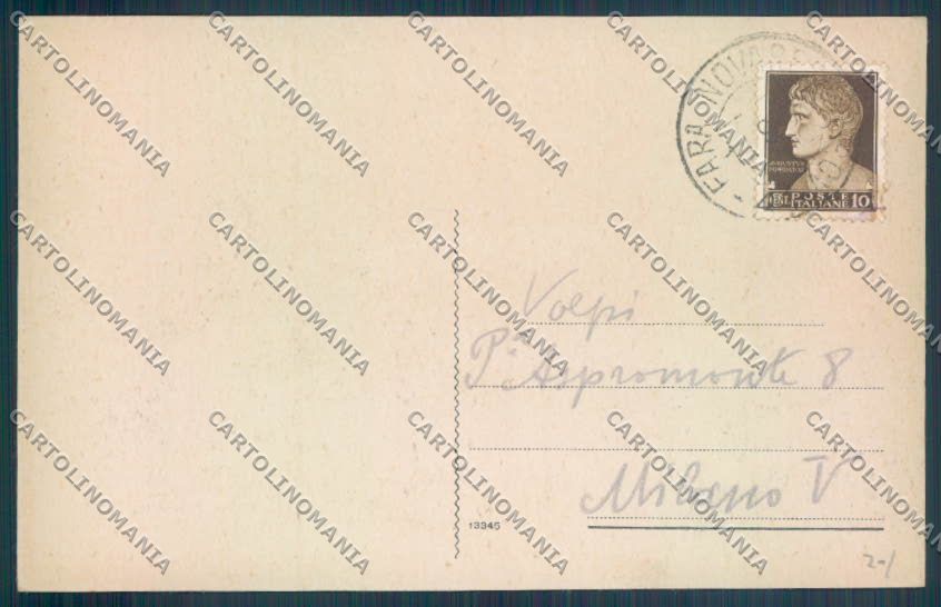 Novara Fara Novarese cartolina ZT6266 – retro