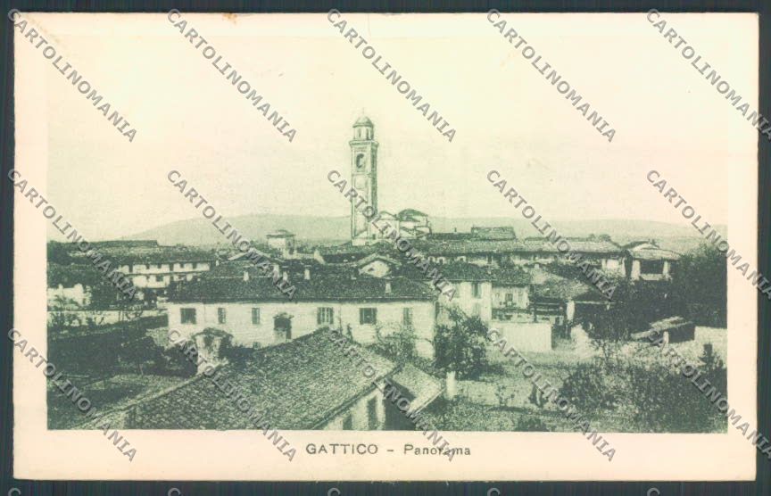 Novara Gattico cartolina ZT6271 – fronte