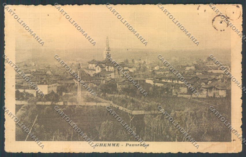 Novara Ghemme FORO PIEGHINE cartolina ZT6272 – fronte