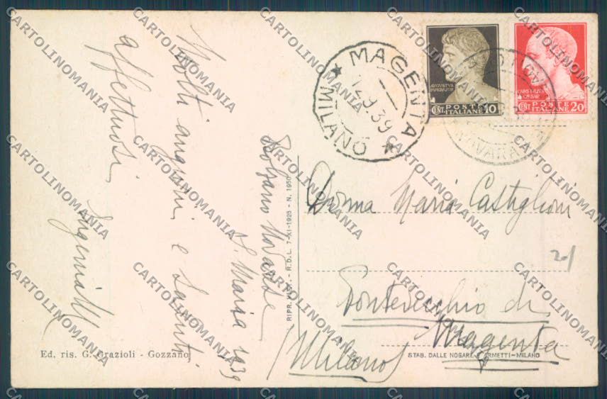 Novara Gozzano cartolina ZT6284 – retro