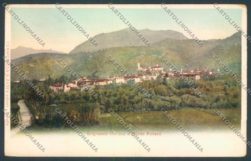Novara Grignasco cartolina ZT6290 – fronte