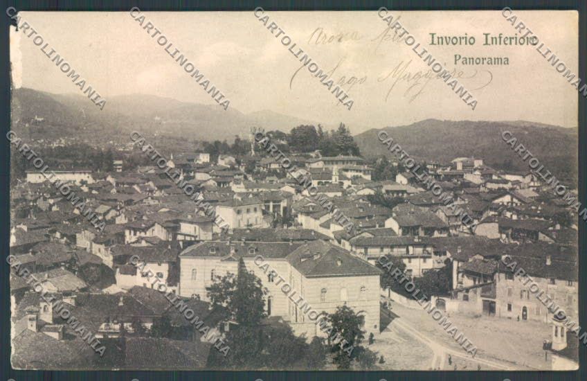 Novara Invorio ABRASA cartolina ZT6296 – fronte