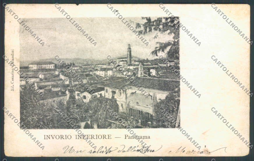 Novara Invorio STRAPPINO cartolina ZT6306 – fronte