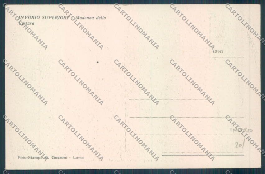 Novara Invorio cartolina ZT6309 – retro