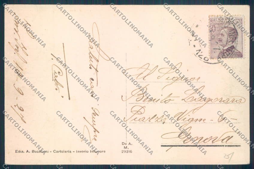 Novara Invorio cartolina ZT6313 – retro