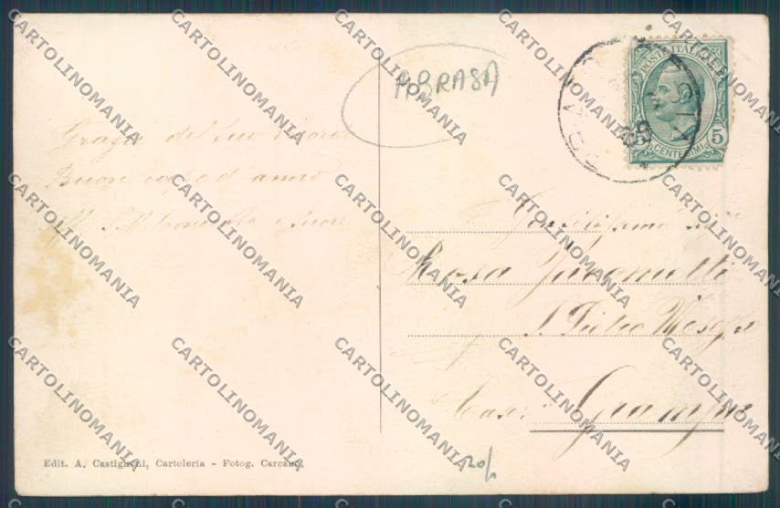 Novara Romagnano Sesia ABRASA cartolina ZT6329 – retro