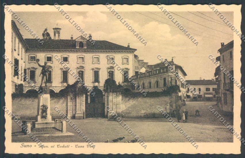 Novara Suno cartolina ZT6335 – fronte