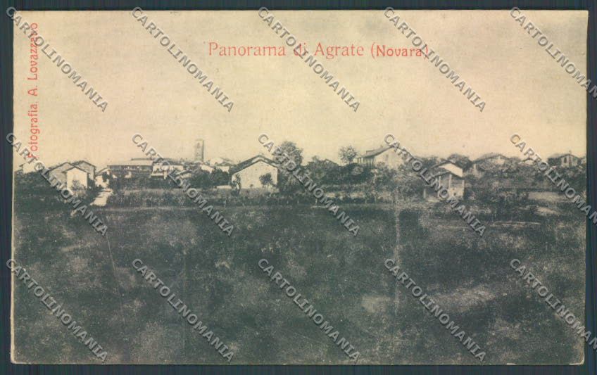 Novara Agrate cartolina ZT6340 – fronte