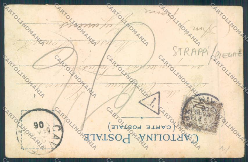Vercelli Città STRAPPI PIEGHE cartolina ZT6442 – retro