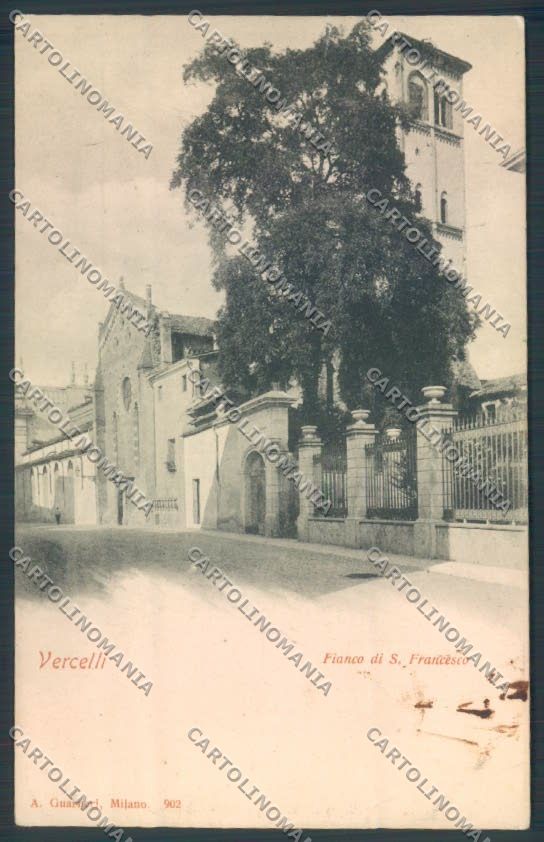 Vercelli Città STRAPPINO PIEGA cartolina ZT6461 – fronte