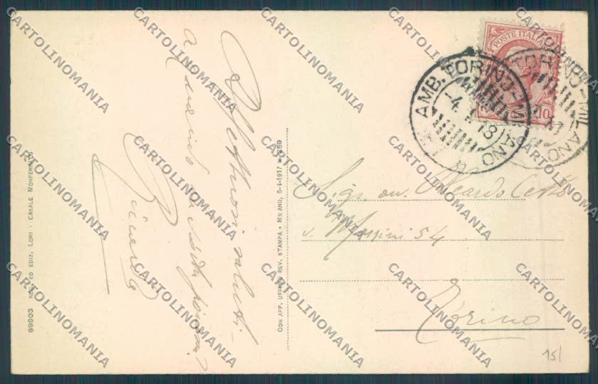 Vercelli Città cartolina ZT6463 – retro