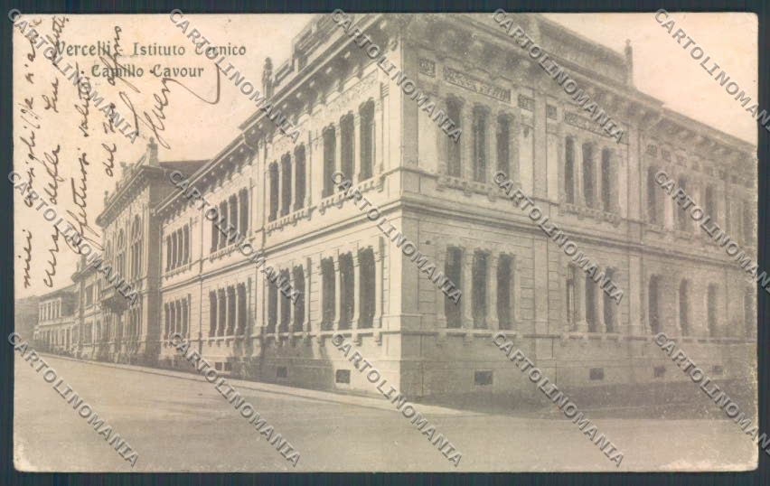 Vercelli Città SCOLLATA cartolina ZT6473 – fronte