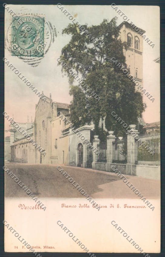 Vercelli Città cartolina ZT6476 – fronte