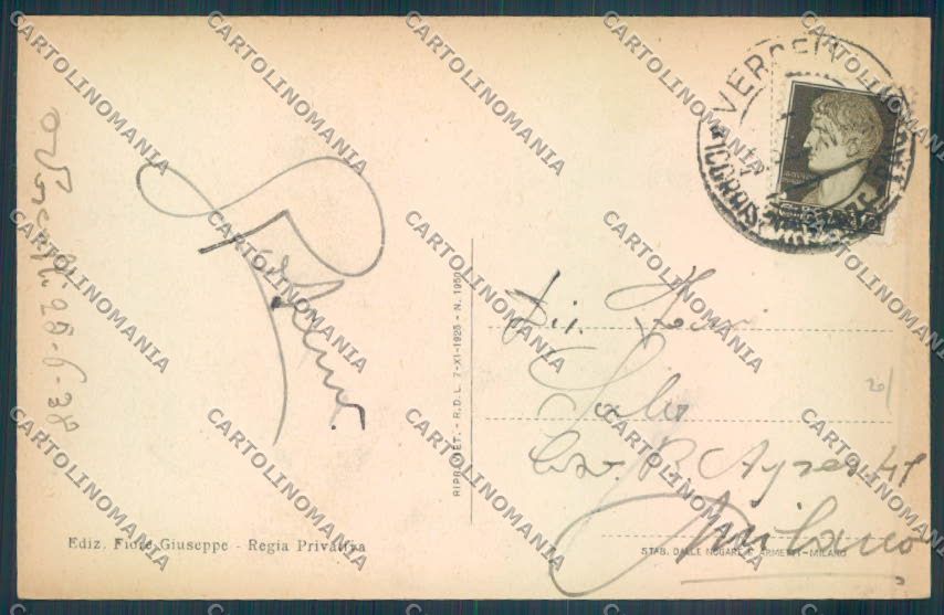 Vercelli Città Garibaldi cartolina ZT6489 – retro