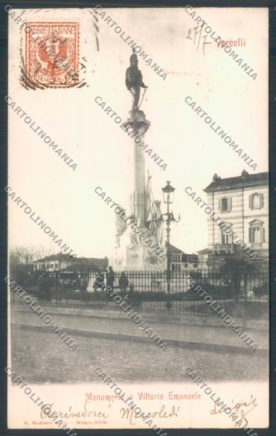 Vercelli Città cartolina ZT6490 – fronte