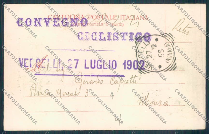 Vercelli Città cartolina ZT6490 – retro