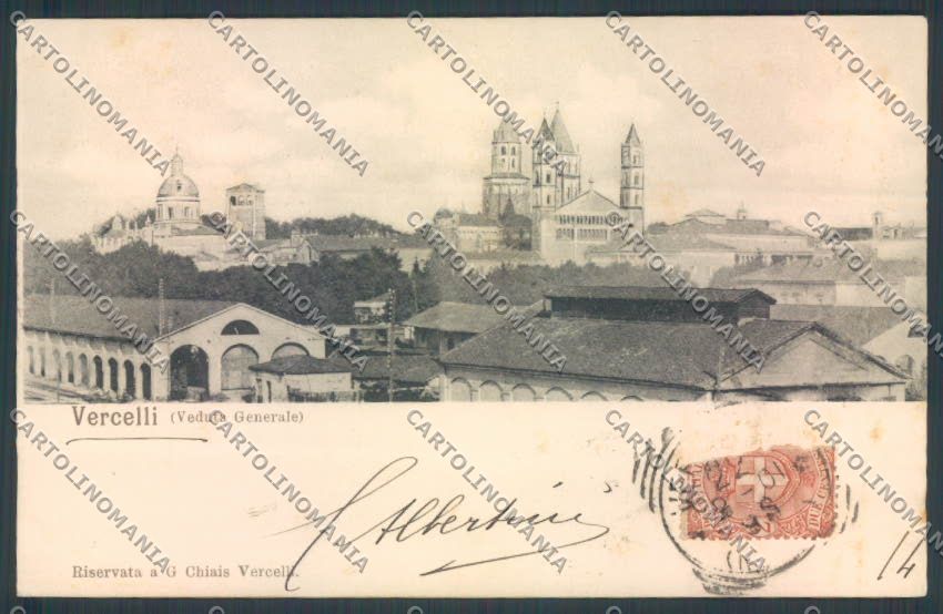 Vercelli Città cartolina ZT6493 – fronte