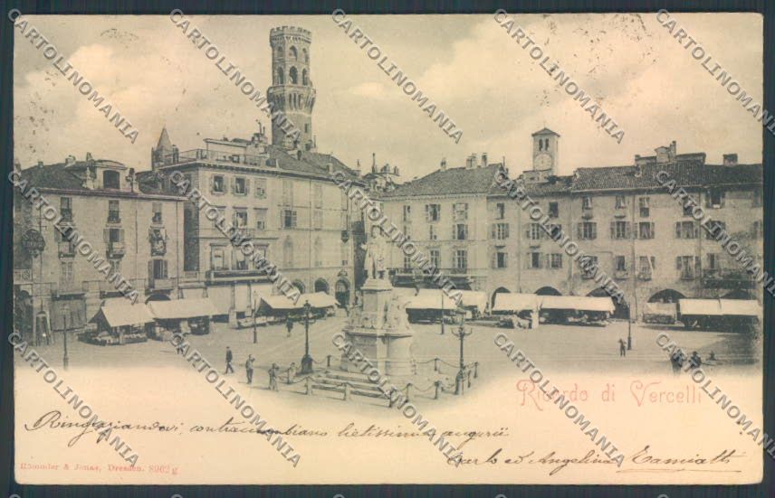 Vercelli Città cartolina ZT6495 – fronte