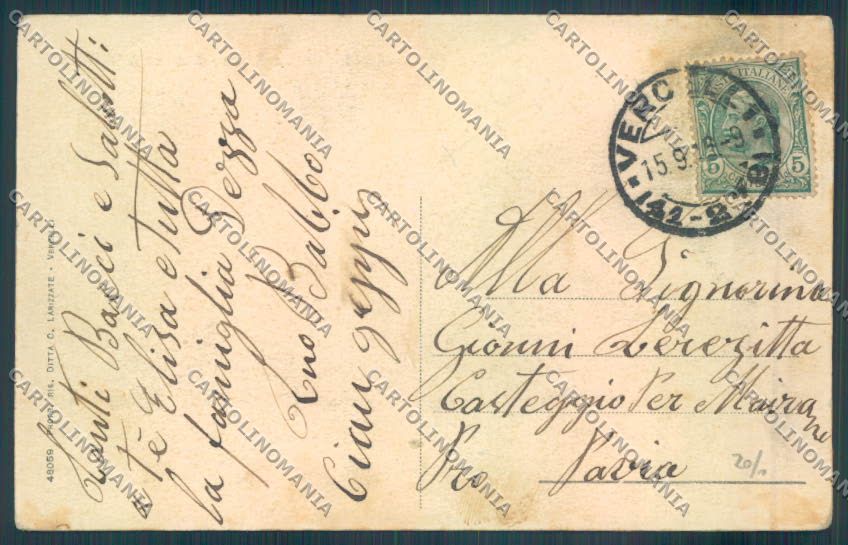 Vercelli Città cartolina ZT6497 – retro