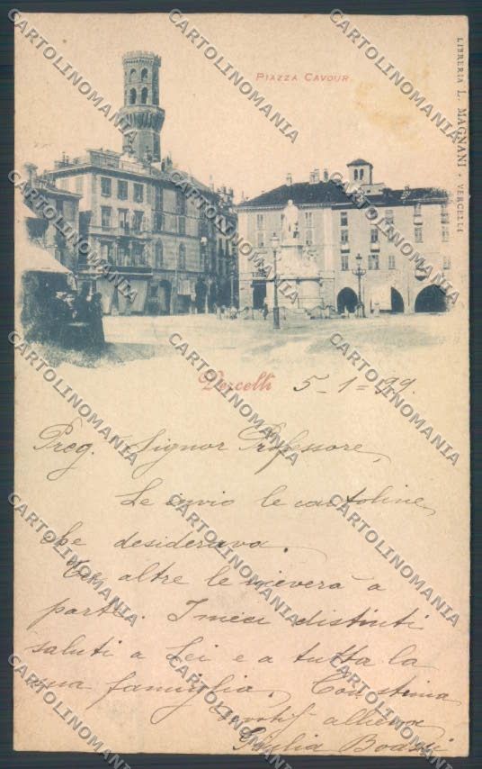 Vercelli Città cartolina ZT6503 – fronte