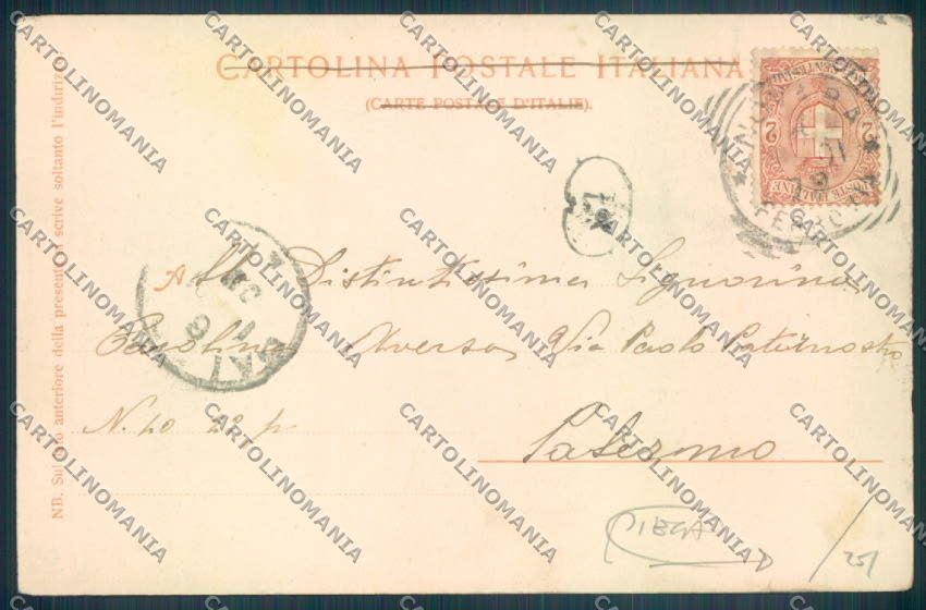 Vercelli Città PIEGA cartolina ZT6506 – retro