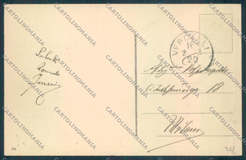 Vercelli Città cartolina ZT6508 – retro