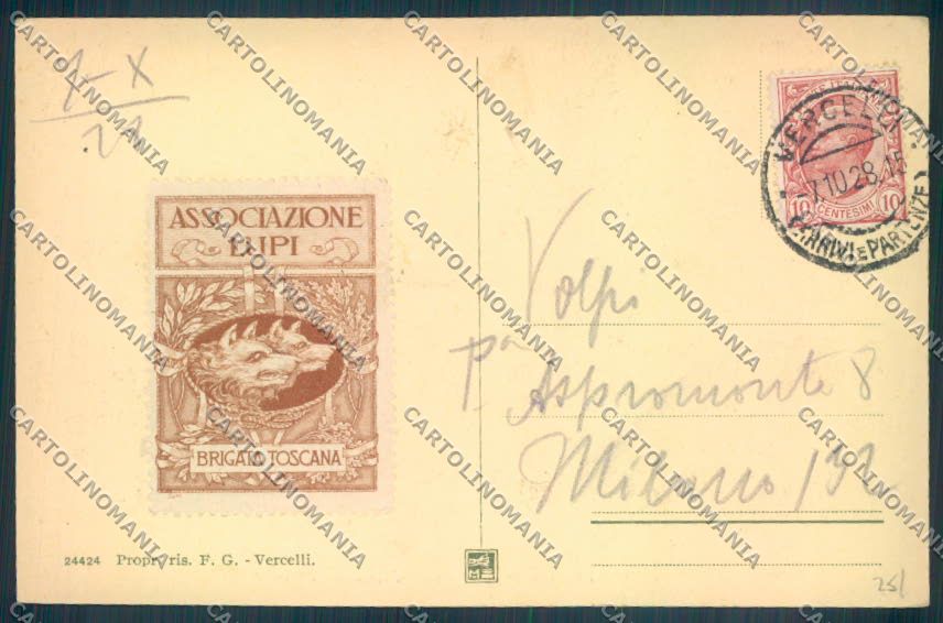 Vercelli Città cartolina ZT6509 – retro