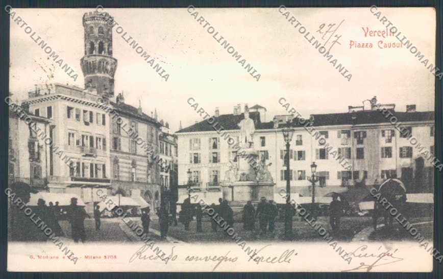 Vercelli Città cartolina ZT6514 – fronte