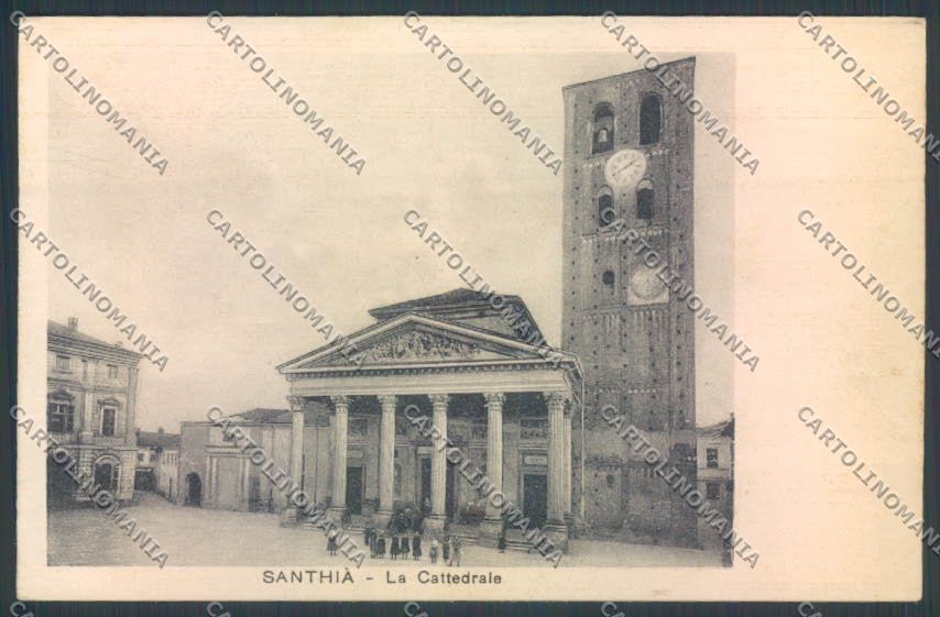 Vercelli Santhià cartolina ZT6518 – fronte