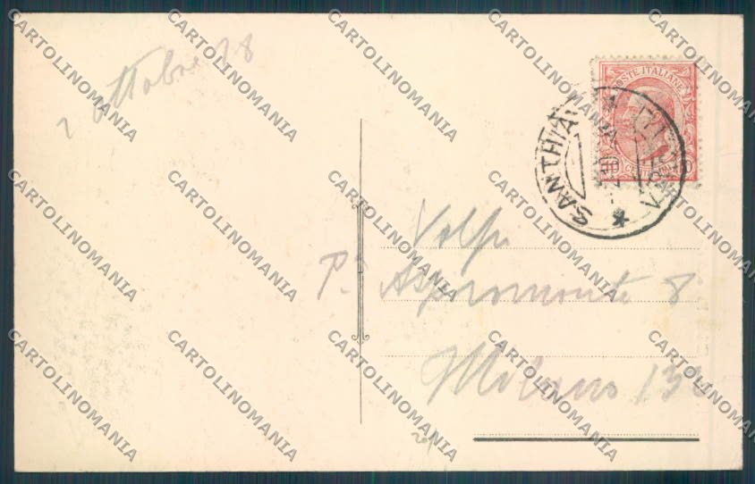 Vercelli Santhià cartolina ZT6520 – retro