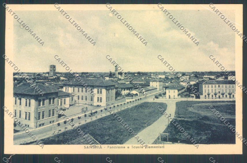 Vercelli Santhià cartolina ZT6521 – fronte