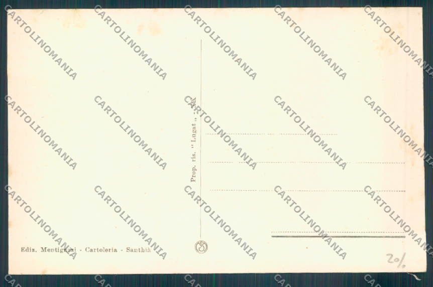 Vercelli Santhià cartolina ZT6521 – retro