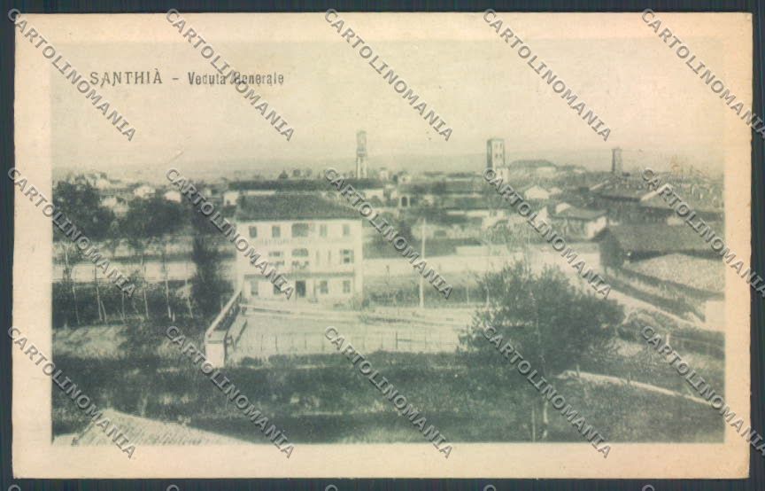 Vercelli Santhià cartolina ZT6522 – fronte