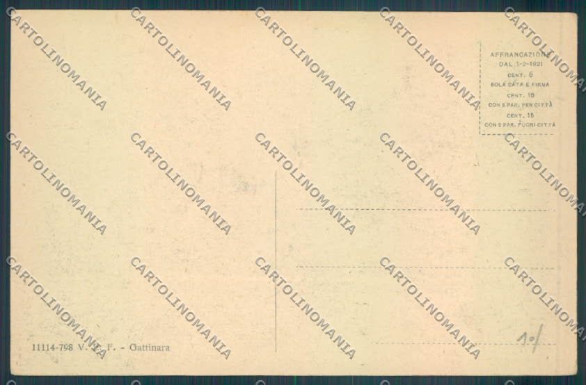 Vercelli Rovasenda cartolina ZT6523 – retro